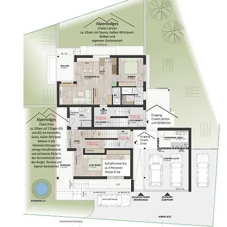 Alpenlodges 公寓 *